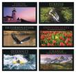 Motivations 2 month view large commercial Calendar item 3211 monthly images 2023