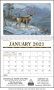 Wildlife Art Pocket Promotional Calendar 2023