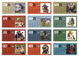The Saturday Evening Post Desk Calendar Promotional Calendar 2023