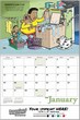 Murphy s Laws Wall Calendar 2026 - Stapled