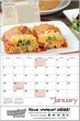 Taste of the Month Wall Calendar 2026 - Spiral