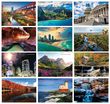 America Splendor Promotional Wall Calendar Stapled