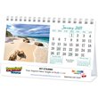 2026 Promotional desk Calendar Beaches