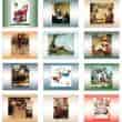 2026 Promotional calendar Norman Rockwell,Spiral, Item BC-200 monthly images