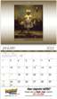 2026 Promotional calendar Norman Rockwell,Spiral, Item BC-200 open view