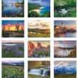 2026 Promotional calendar America Scenic,Spiral, Item BC-245 monthly images