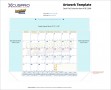 Desk Pad Calendar BE-2886 imprint template