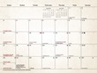 2023 Catholic Art Calendar Item BLM-TAREN montly grid details