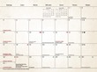 Catholic Art 2023 Spanish Calendar Item BLM-TARES montly grid detail