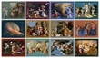 2023 Catholic Art Spanish Calendar en Espanol Item BLM-TARES montly images