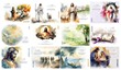 2023 Stewardship Catholic Calendar Item BLM-STEN montly images