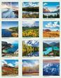 Scenic Executive Calendar 2026, Spiral Binding, 13.5x25.5 Item CC-203 Monthly Image