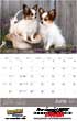 2023 Puppies Animal Calendar, Stapled Item CC-401 Open View Image