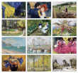 2023 Fine Arts Calendar 2023, Stapled, Item CC-403 Monthly Images