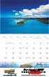 2023 Oceans & Beaches Paradise Calendar - Stapled, Item CC-411 Open View Image