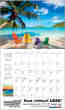 Caribbean Splendor Calendar - Scenic Images of the Caribbean  Bilinguall monthly images 2023