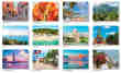 Dominican Republic Calendar - Calendario Republica Dominicana Bilingue open view 2023