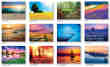 Divine Messages Religious Calendar -Mensajes Divinos  Bilingual Calendar open view 2023