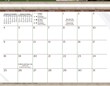 Beauty Around Us bilingual scenic Promotional calendar item KC-BASP January 2023 grid image