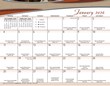 KC-BV Bible Verse Protestant Promotional religious calendar January 2023 grid