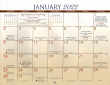 2023 calendar Item KC-CA January grid on www.promotionalcalendarssource.com