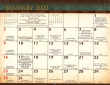 Franciscan Art Catholic Calendar item KC-FR January 2023 grid
