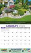 Flowers and Gardens Calendar Stapled 2023