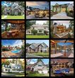 Stylish Homes Wall Calendar Stapled 2023