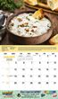 Cooking Recipes Calendar Stapled 2023