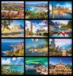 Scenes of World Travel Calendar 2023