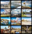 Scenes of New England Calendar 2023