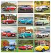 Classic Cars Desk Calendar 2023