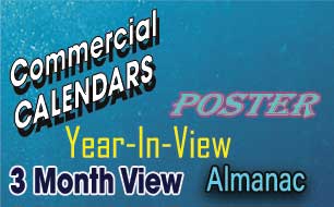 commercial calendar printing service
